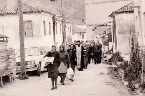 Baba Stiljantsa's funeral in 1981